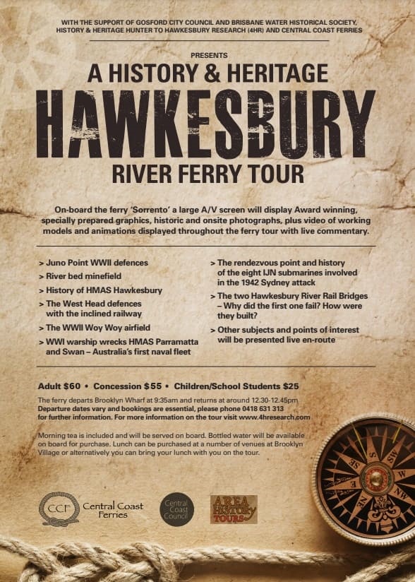 Central Coast Ferries History Cruise Central Coast Ferries History Cruise