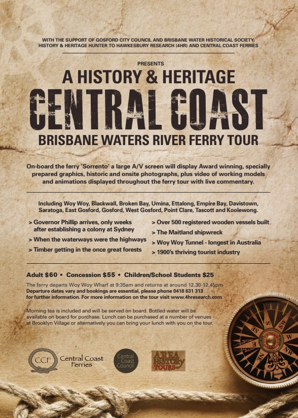Central Coast Ferries History Cruise Central Coast Ferries History Cruise